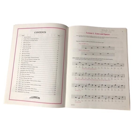 John W. Schaum Note Speller Book One Piano Course By Alfred Publishing - Picture 6 of 9